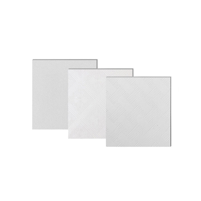 White PVC Gypsum Teiling Tile