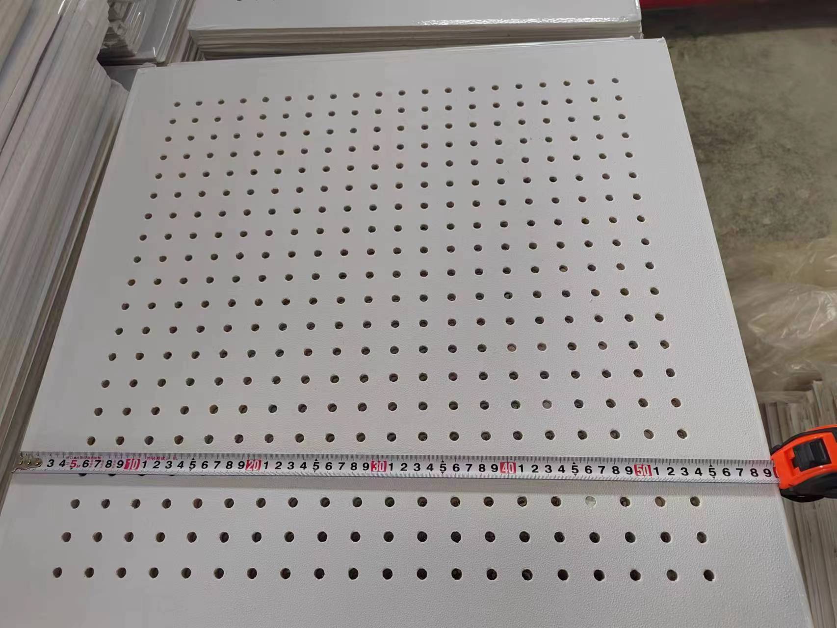 Perforated PVC Gypsum Ceiling Tile