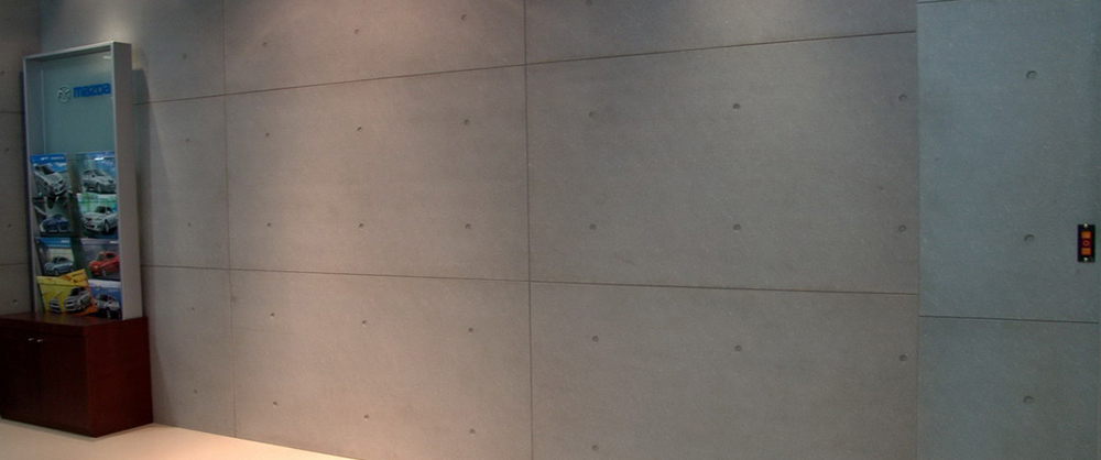 Projektgalleri: Elegant vægpanelapplikation i hotellets lobby