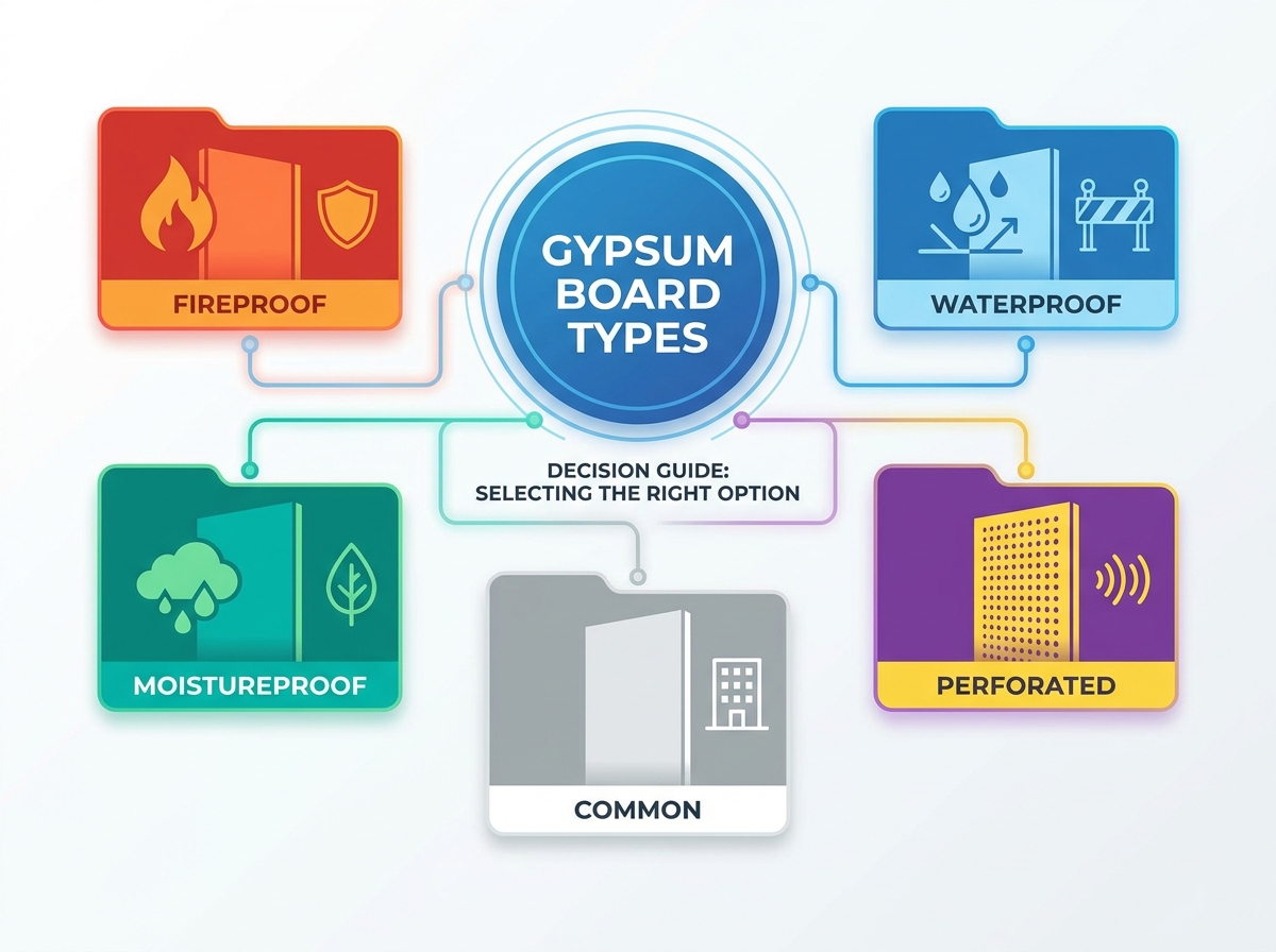 Gypsum Board Installation and Types
