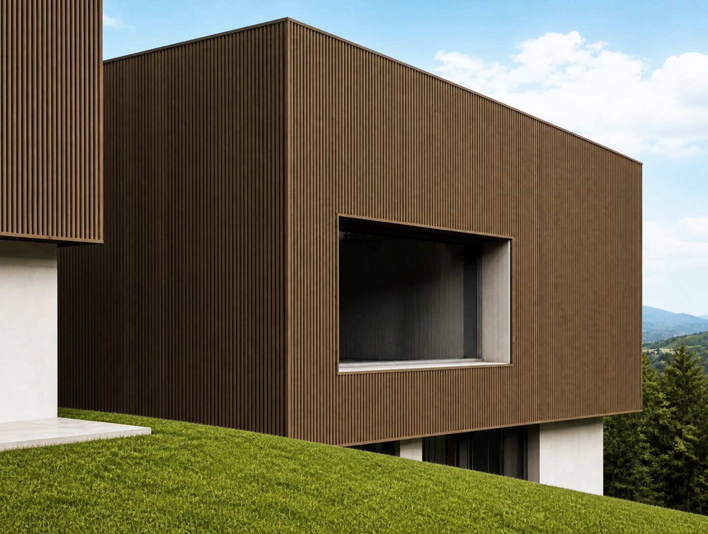 WPC Outdoor Wall Panel